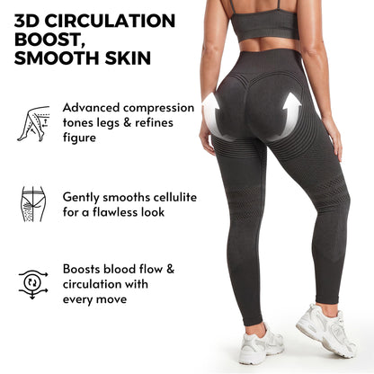 Paidius 3D Anti-Cellulite Leggings