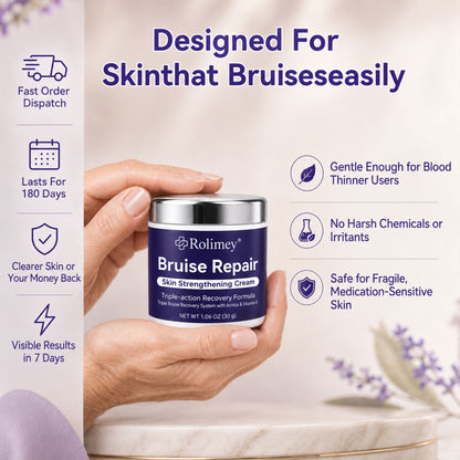 🔥Over 100,000 units sold👨‍⚕️ - Rolimey® cream to repair bruises and strengthen the skin.