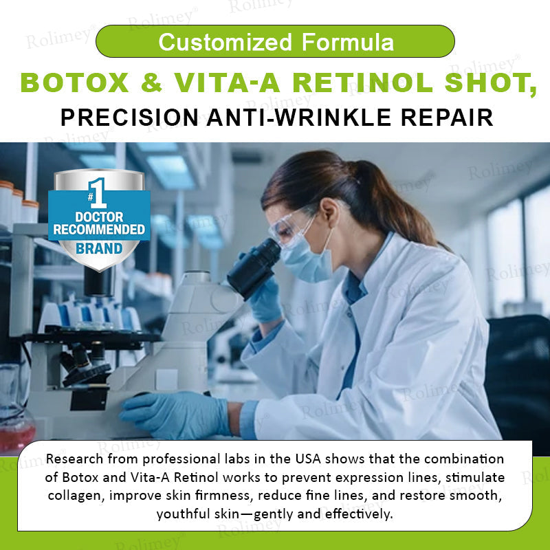 C🇺🇸Made and shipped from the USA ⌛Rolimey® Botox & Vita-A Retinol Shot Wrinkle-Lift Tightening cream - Last Day Promotion 70% OFF