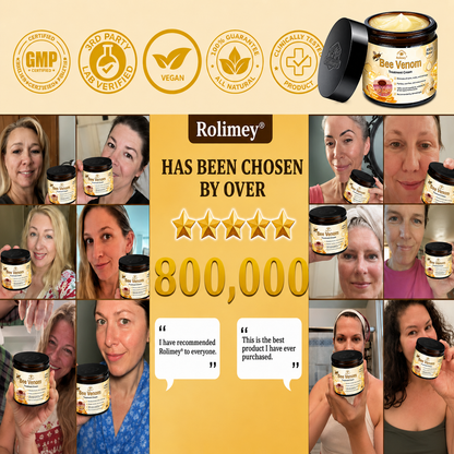 🔥Rolimey® Bee Venom Skin Treatment Cream