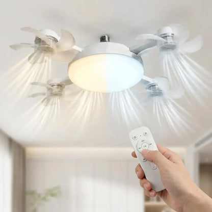 🔥Remote-Controlled LED Ceiling Fan Light