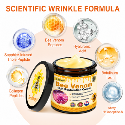 💫Rolimey® BEE VENOM Skin Restoration Cream (⏳LAST DAY 70% OFF)✨