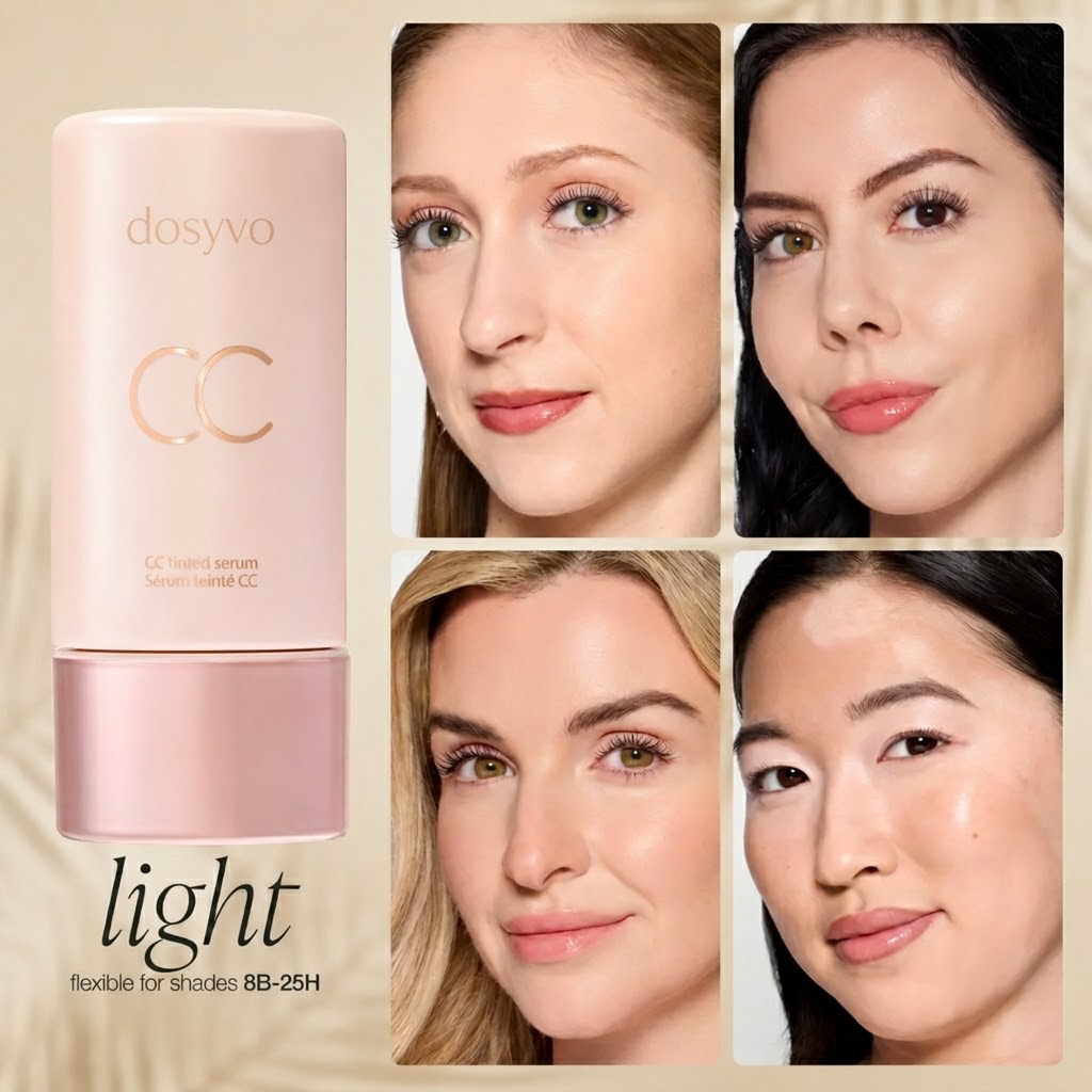 ✨ Color-Correcting Tinted Serum — Adapts to Your Skin Tone, Hydrates 24/7, and Blurs Imperfections