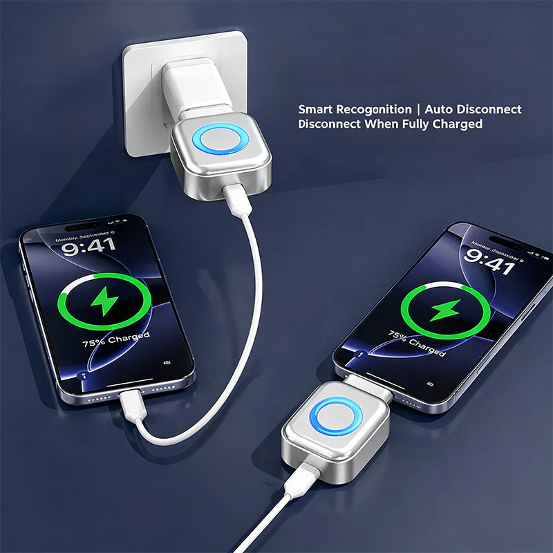 BVJ Auto Power-Off Fast Charging Adapter | Smart 140W Fast Charge