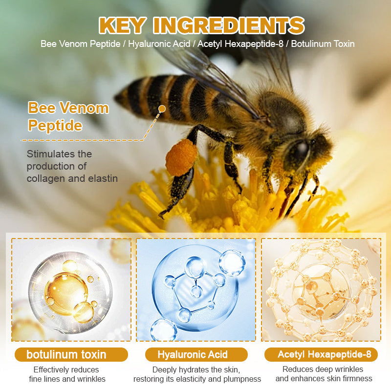 🐝✨ Made and Shipped from US ✅ Furzero™ Botox Bee Venom Wrinkle Removal Cream - LAST DAY 70% OFF