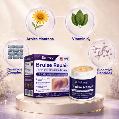 🔥Over 100,000 units sold👨‍⚕️ - Rolimey® cream to repair bruises and strengthen the skin.