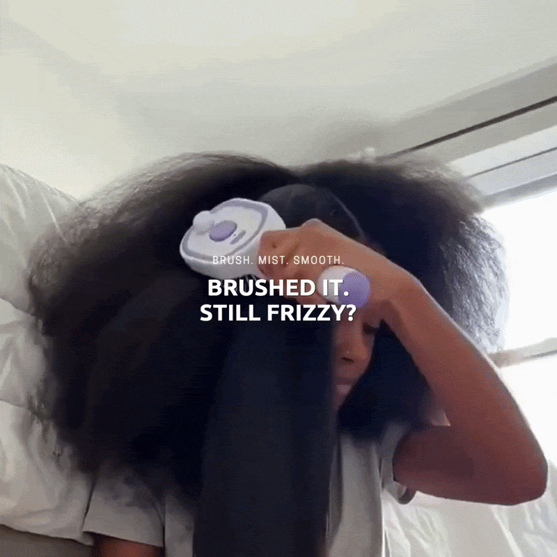 💧3-in-1 Electric Mist Hair Brush | Detangle, Hydrate & Massage