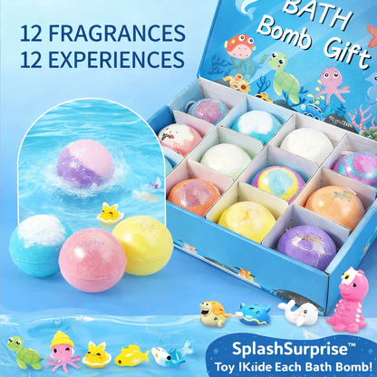 Trilumia® – Easter Surprise Bath Bombs WITH TOYS for KIDS