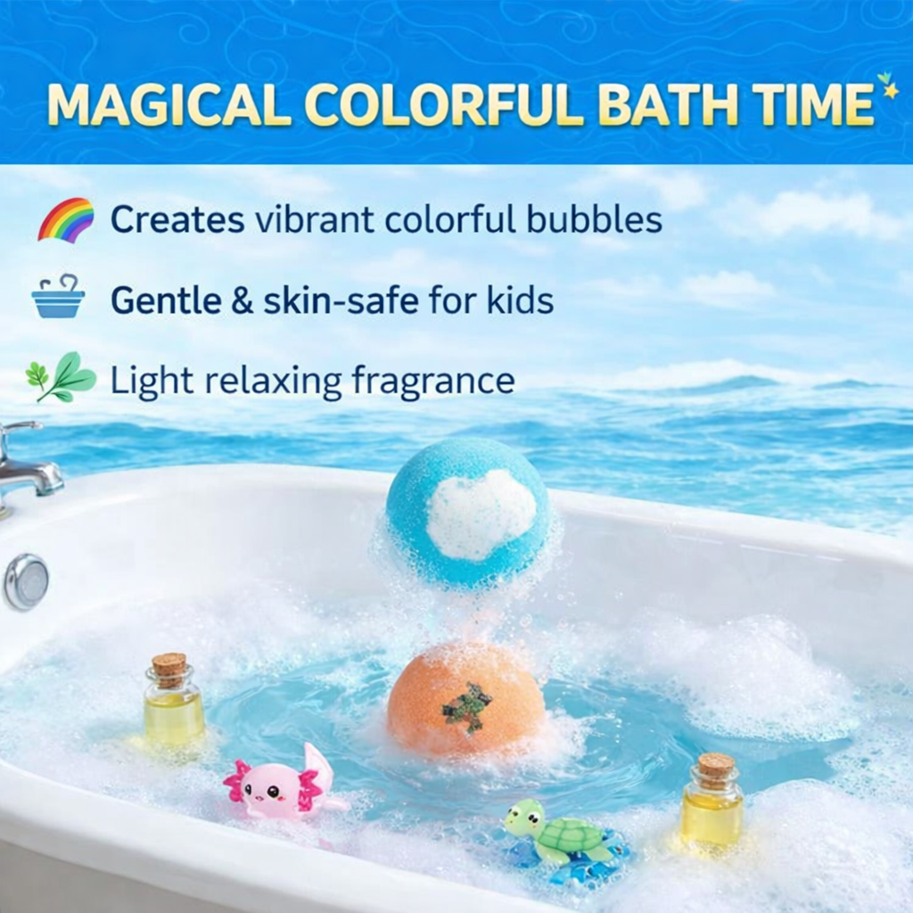 Trilumia® – Easter Surprise Bath Bombs WITH TOYS for KIDS