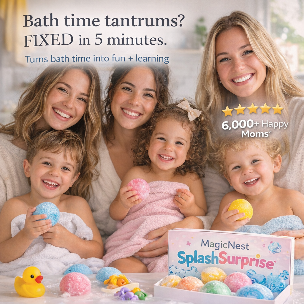 Trilumia® – Easter Surprise Bath Bombs WITH TOYS for KIDS