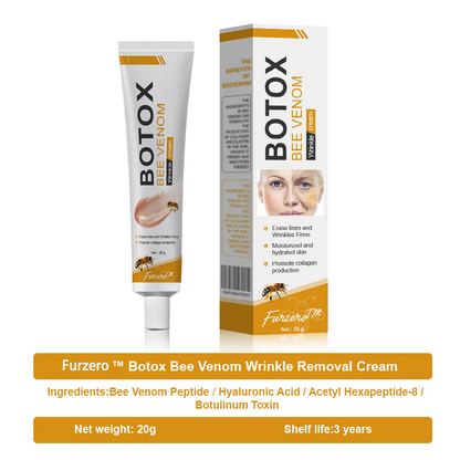 🐝✨ Made and Shipped from US ✅ Furzero™ Botox Bee Venom Wrinkle Removal Cream - LAST DAY 70% OFF