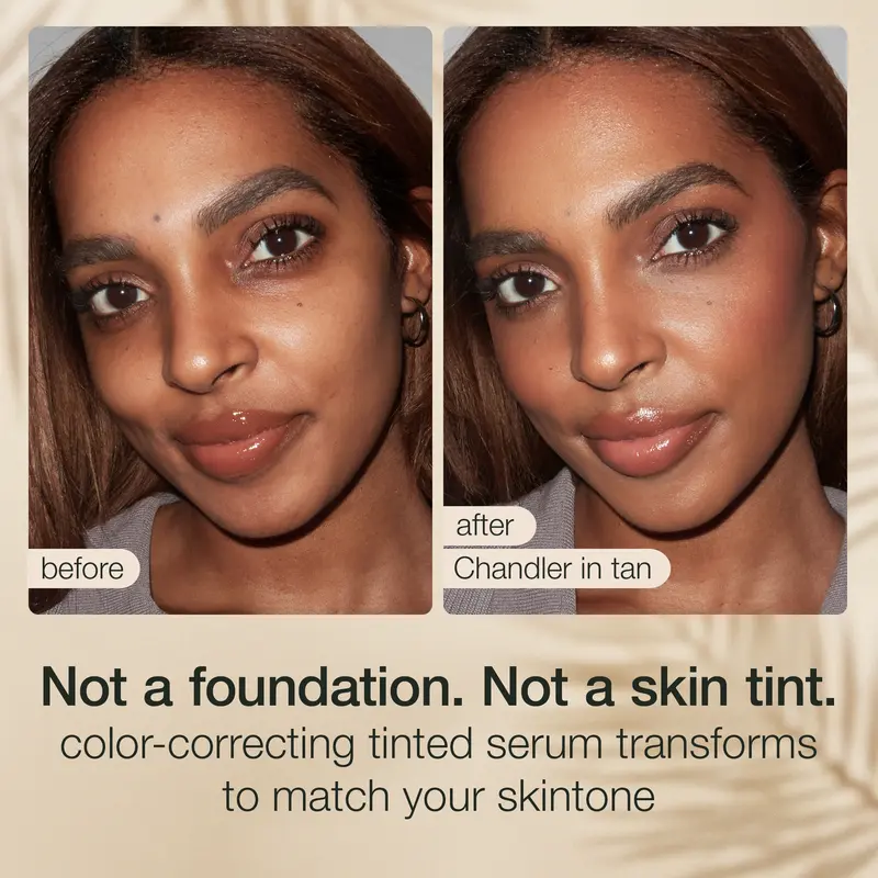 ✨ Color-Correcting Tinted Serum — Adapts to Your Skin Tone, Hydrates 24/7, and Blurs Imperfections