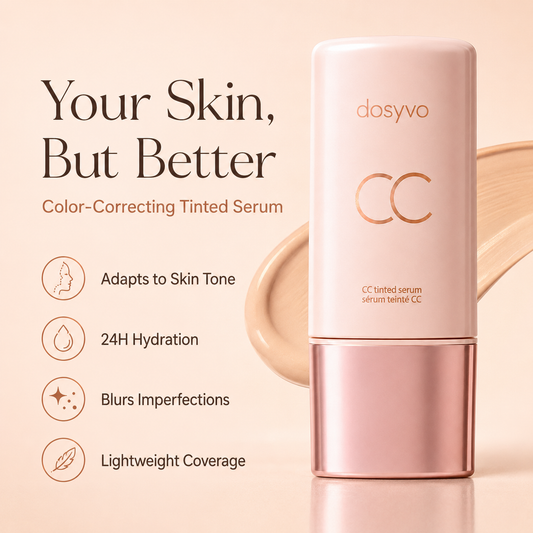 ✨ Color-Correcting Tinted Serum — Adapts to Your Skin Tone, Hydrates 24/7, and Blurs Imperfections
