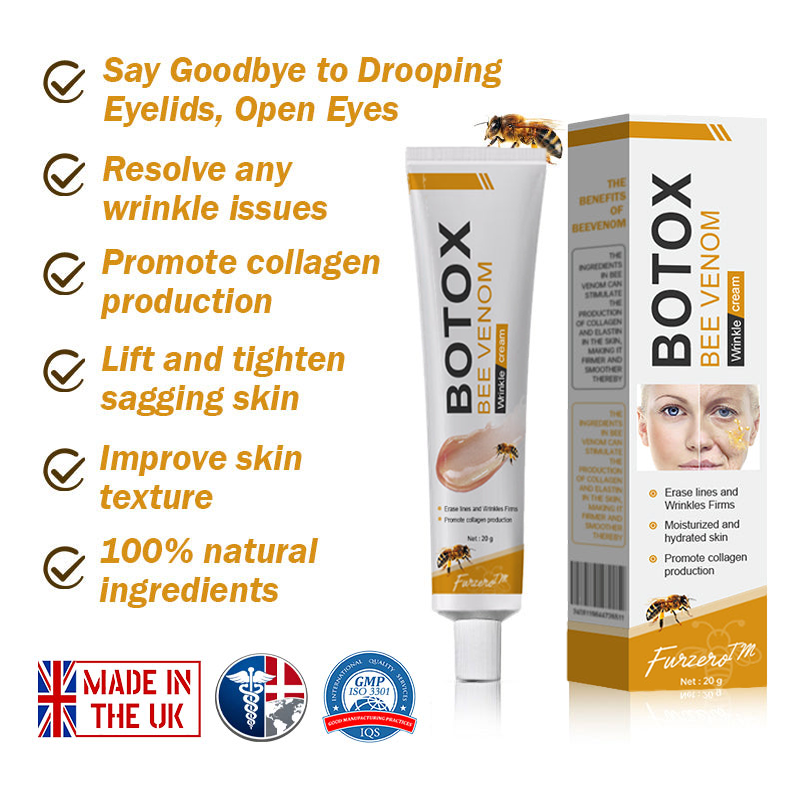 🐝✨ Made and Shipped from US ✅ Furzero™ Botox Bee Venom Wrinkle Removal Cream - LAST DAY 70% OFF