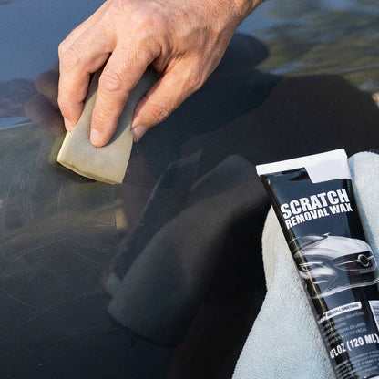 🚗 BUY 2 GET 1 FREE! ✨ Universal Car Scratch Remover Wax – Removes Scratches, Restores Shine & Easy to Use 💧