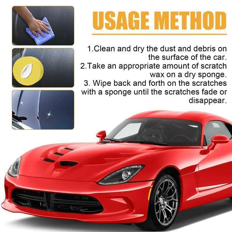 🚗 BUY 2 GET 1 FREE! ✨ Universal Car Scratch Remover Wax – Removes Scratches, Restores Shine & Easy to Use 💧